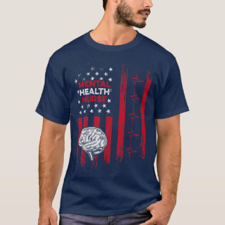 Mental Health Nurse Nursing Rn5155 2400  T-Shirt