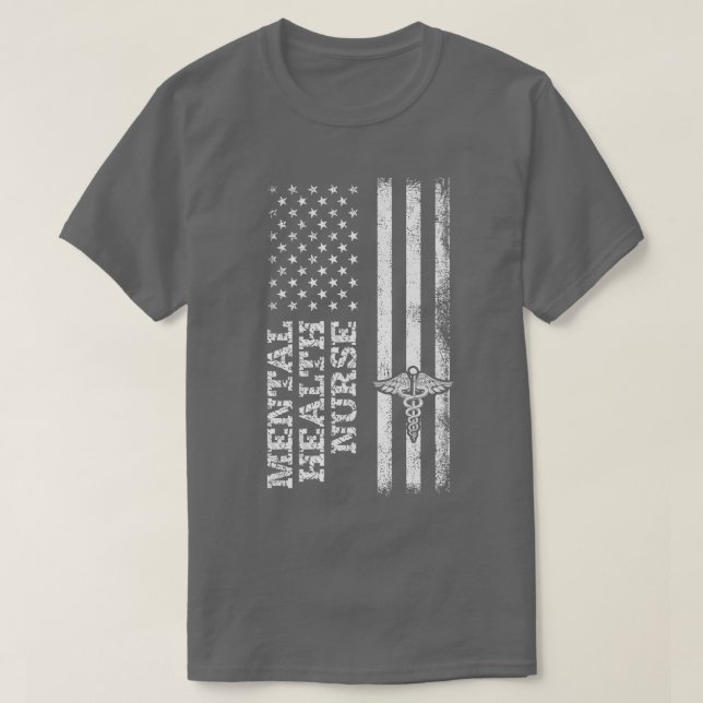 Mental Health Nurse Nursing Rn 5168 2413  T-Shirt (Design Front)