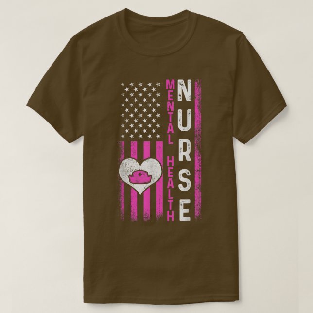 Mental Health Nurse Nursing Rn 5203 2376  T-Shirt (Design Front)