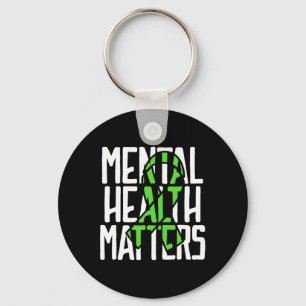 Mental Health Problems Fight Stigma Mental Health Keychain