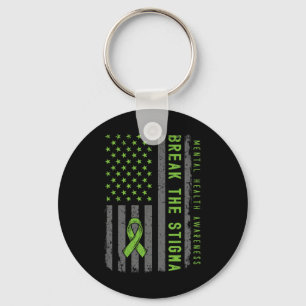 Mental Health Problems Fight Stigma Mental Health  Keychain