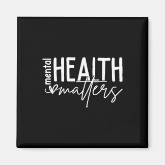 Mental Health Problems Heart Love Awareness Suppor Magnet
