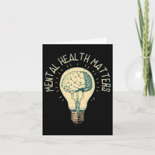 Mental Health Problems - Hope For Anxiety Depressi Card