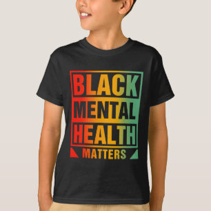 Mental Health Problems Human Brain Counselor Thera T-Shirt