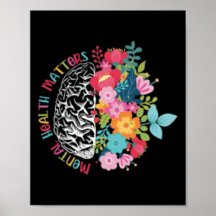 Mental Health Problems Inspirational  Poster