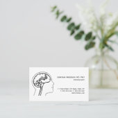 Mental Health / Psychologist business card (Standing Front)