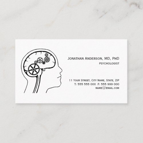 Mental Health / Psychologist business card