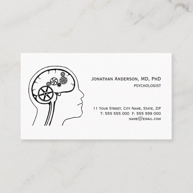 Mental Health / Psychologist business card (Front)