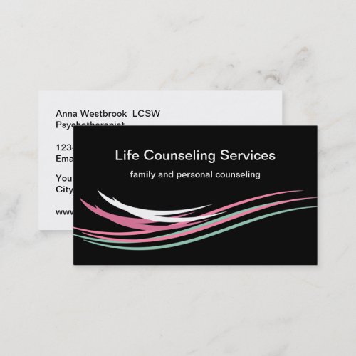 Mental Health Psychotherapy Business Cards