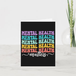Mental Health S Awareness Positivity Card
