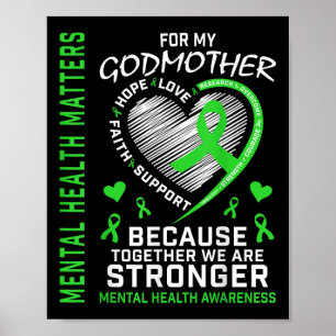 Mental Health S Godmother Mental Health Awareness  Poster