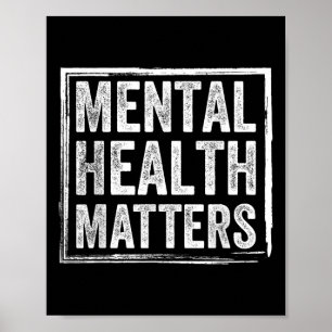 Mental Health S Mental Health Awareness For Women Poster