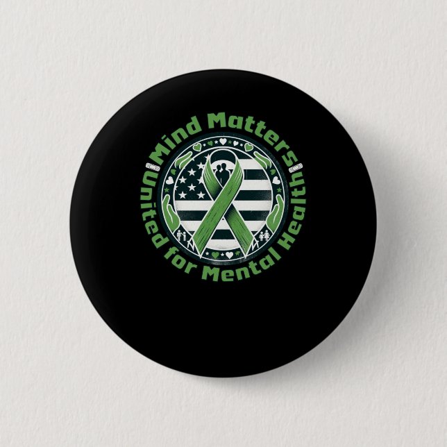 Mental Health S Sticker19  Button (Front)