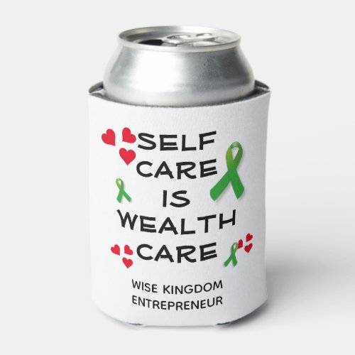 Mental Health SELF CARE IS WEALTH CARE Christian Can Cooler