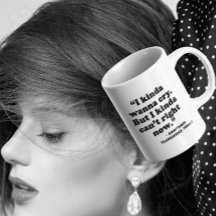 Mental Health Support | Kinda Wanna Coffee Mug