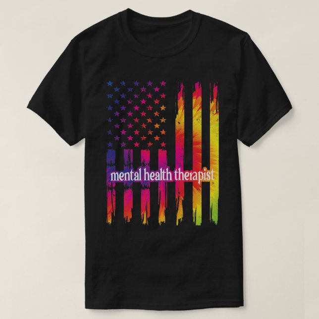 Mental Health Therapist Mental Health Counselor 55 T-Shirt (Design Front)