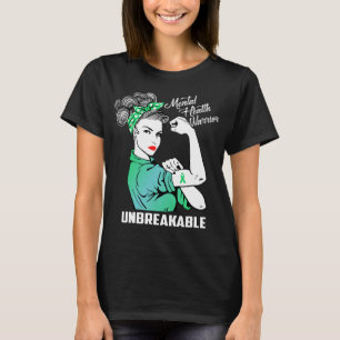 Mental Health Warrior Unbreakable T-Shirt