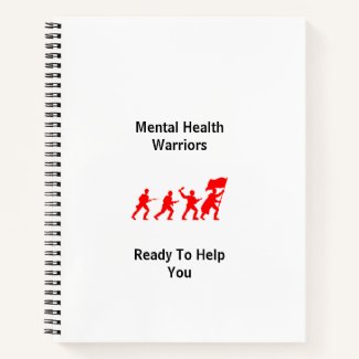 Mental Health Warriors Note Book