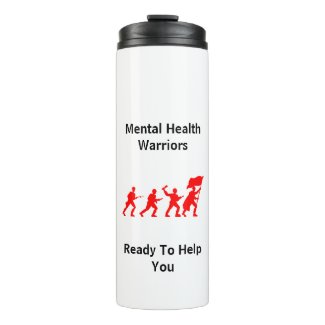 Mental Health Warriors Thermal Tumbler