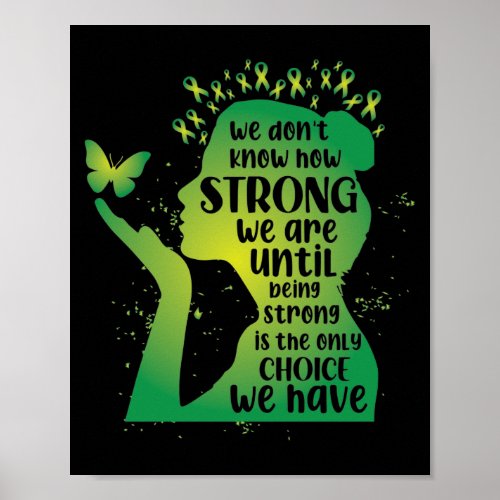 Mental Health We Dont Know How Strong Poster