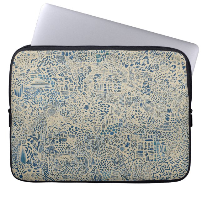 Mental Noise V01 Laptop Sleeve (Front)