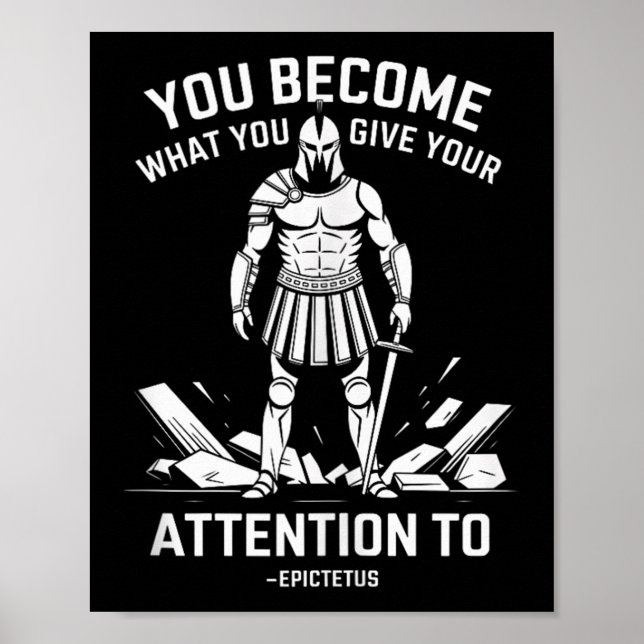 Mental Strength Quote Stoic Epictetus Men Tank Top Poster (Front)