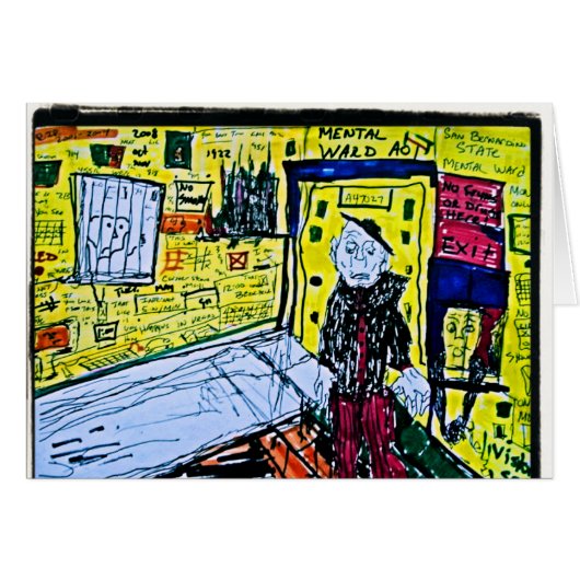 Mental Ward Drawing Cards (Front Horizontal)