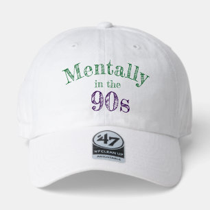Mentally 90s 47 CLEAN UP hat style  Trucker Hat 