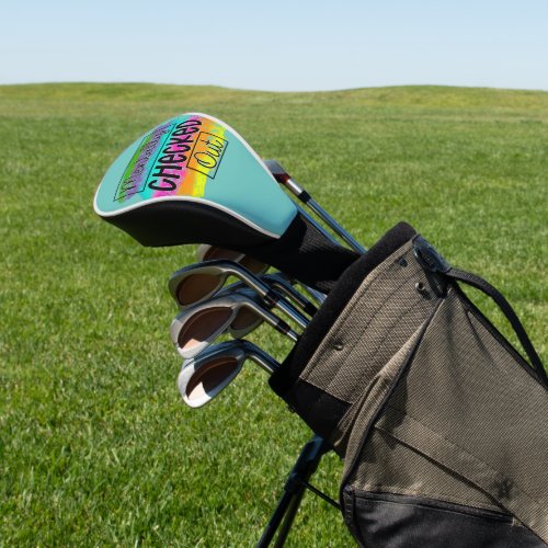 Mentally Checked Out Golf Head Cover