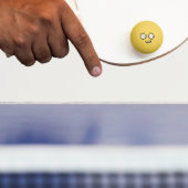 Mentally Deranged Funny Face Ping Pong Ball (Paddle)