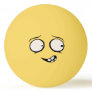 Mentally Deranged Funny Face Ping Pong Ball