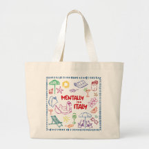 Mentally in Italy Tote Bag – Aesthetic Summer