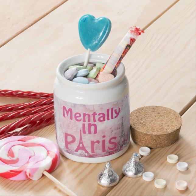 Mentally In Paris Candy Jar (In Situ)