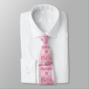Mentally In Paris Necktie