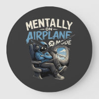 Mentally On Airplane Mode Shirt Funny Anime boy