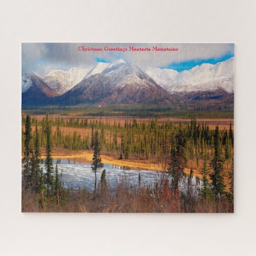 Mentasta Mountains Alaska Jigsaw Puzzle