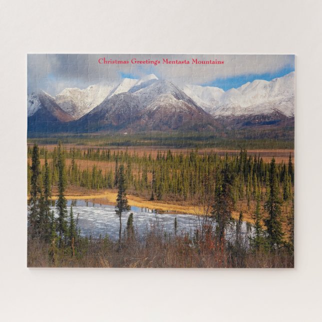 Mentasta Mountains Alaska Jigsaw Puzzle (Horizontal)