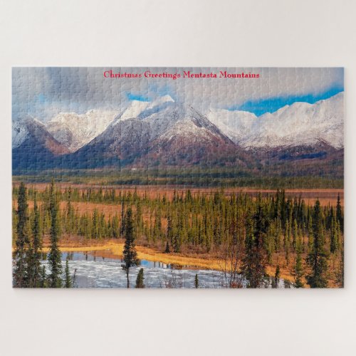 Mentasta Mountains Alaska Jigsaw Puzzle