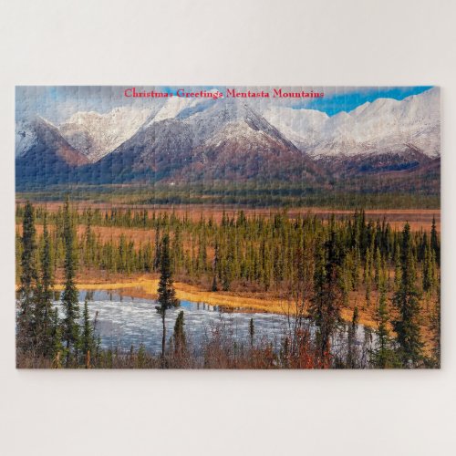 Mentasta Mountains Alaska Jigsaw Puzzle