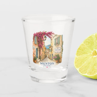 Menton Charming Old Town Alley Shot Glass