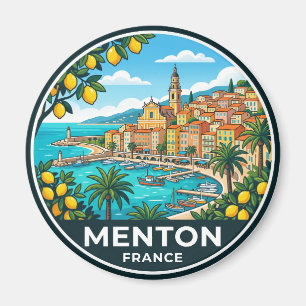 Menton France Magnet