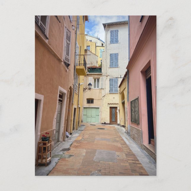 Menton, France Postcard (Front)