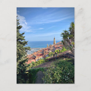 Menton, France Postcard