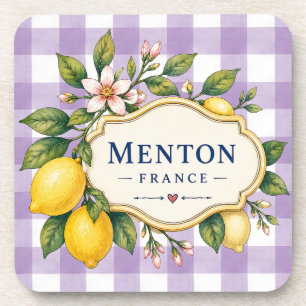 Menton Lemon Cote d Azur coasters