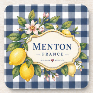 Menton Lemon Cote d Azur coasters