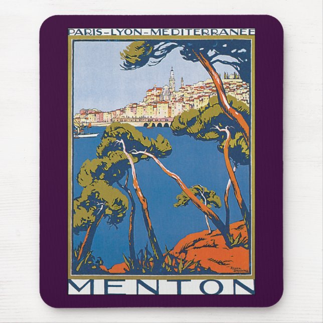 Menton Mouse Pad (Front)