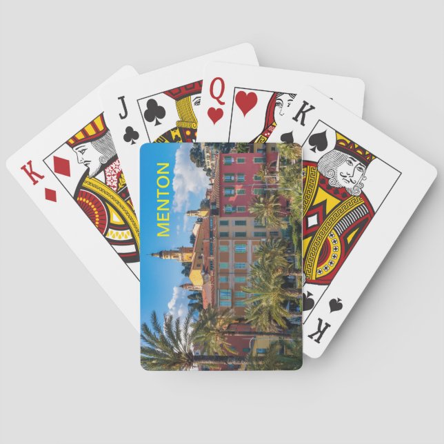 Menton Poker Cards (Back)