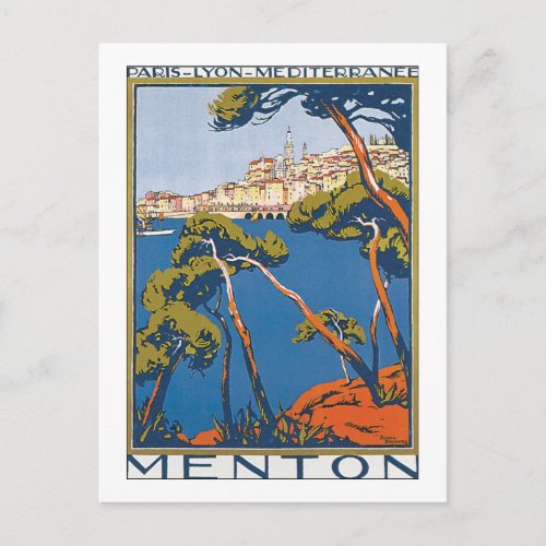 Menton Postcard