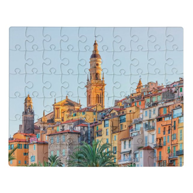 Menton roofs jigsaw puzzle (Puzzle Horizontal)