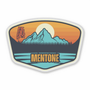 Mentone, Alabama Sticker